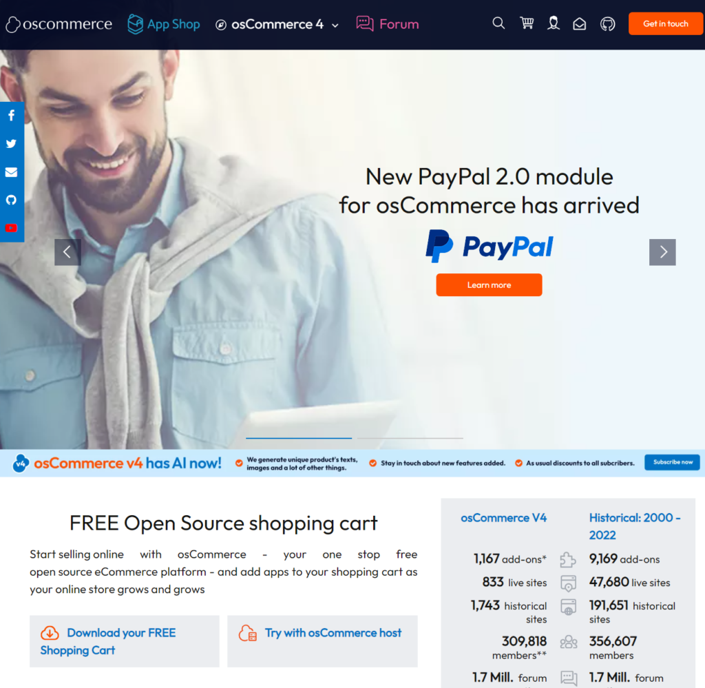 osCommerce